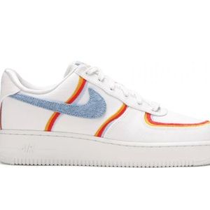 Wmns Air Force 1 Low 'Sail Denim Swoosh'
